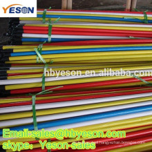 wholesale china factory wooden walking stick / colorful pvc coated wooden broom handle
